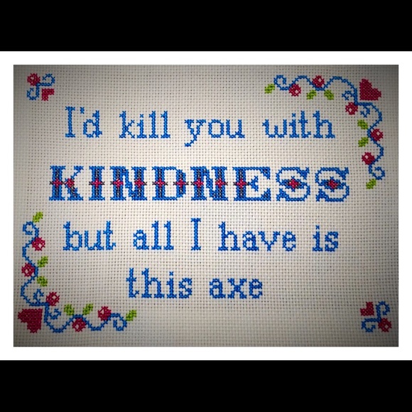 Hand made humorous wall hanging. - Picture 3 of 3